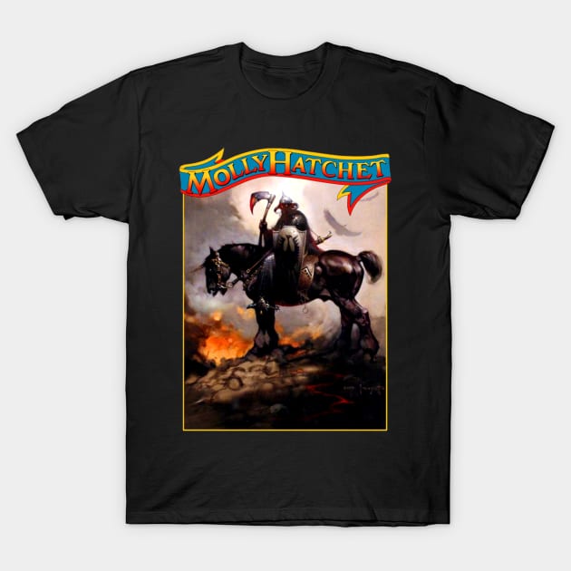 Debut  Molly LP Hatchet T-Shirt by Shauna Haley